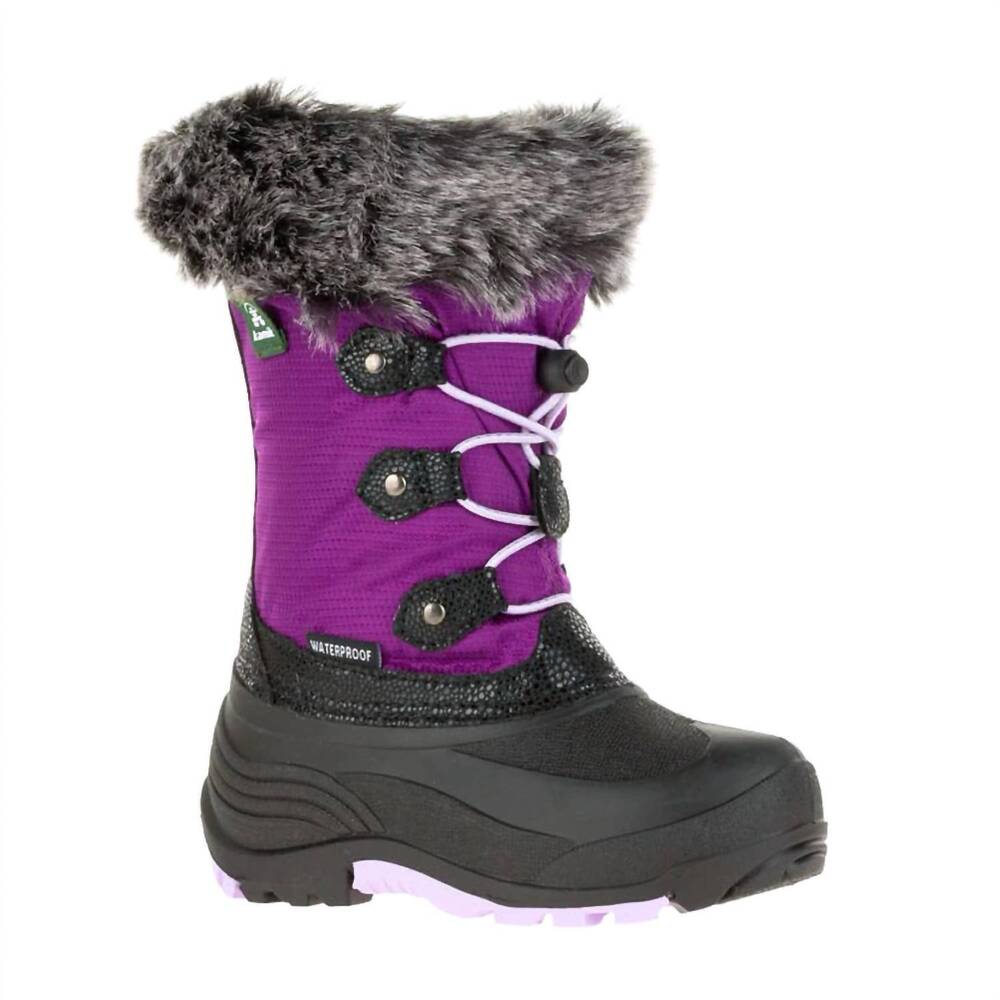 NEW KAMIK kids powdery 2 boot in grape